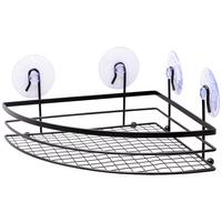 DUSCHREGAL NAPOLI 4 B992484-4 - Schwarz, KONVENTIONELL, Metall (27,5/8,5/20cm) - Ondega