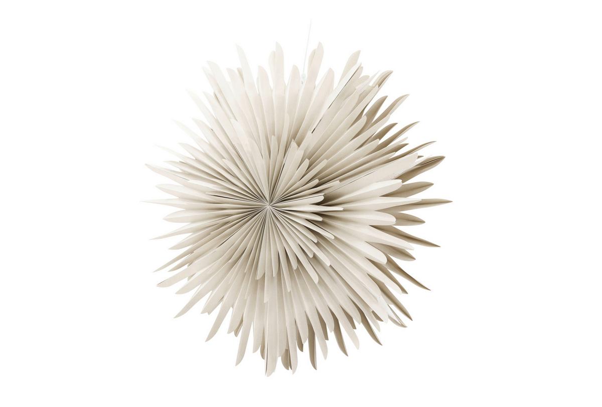 Hängeleuchte Sälen - Beige, Basics, Papier (100/100/28cm) - P & B