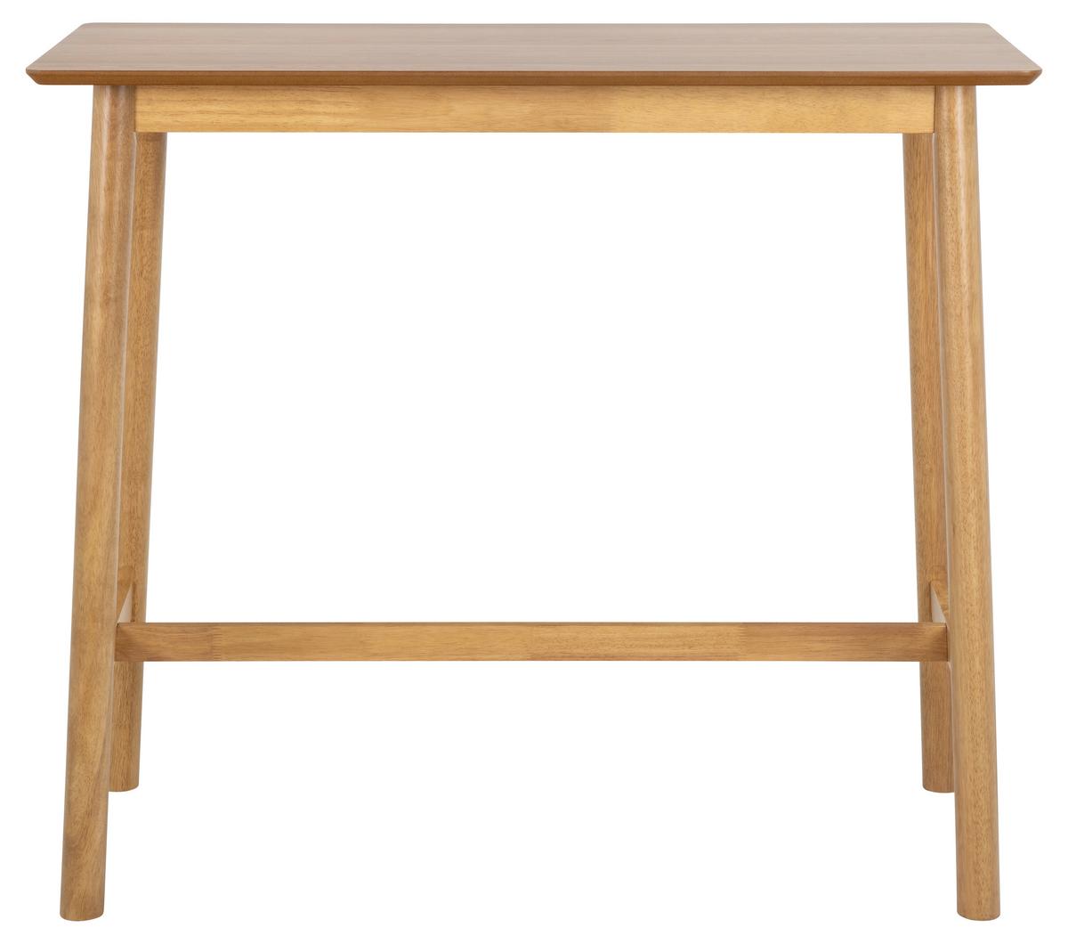 Barový stůl BARLOW 120x50cm - přírodní barvy, Trend, dřevo (120/105/60cm) - MID.YOU