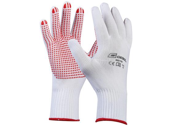 Strickbundhandschuhe Gr. 10 - Rot/Weiß, KONVENTIONELL, Textil - Gebol Strickbundhandschuhe Gr. 10 - Rot/Weiß, KONVENTIONELL, Textil - Gebol