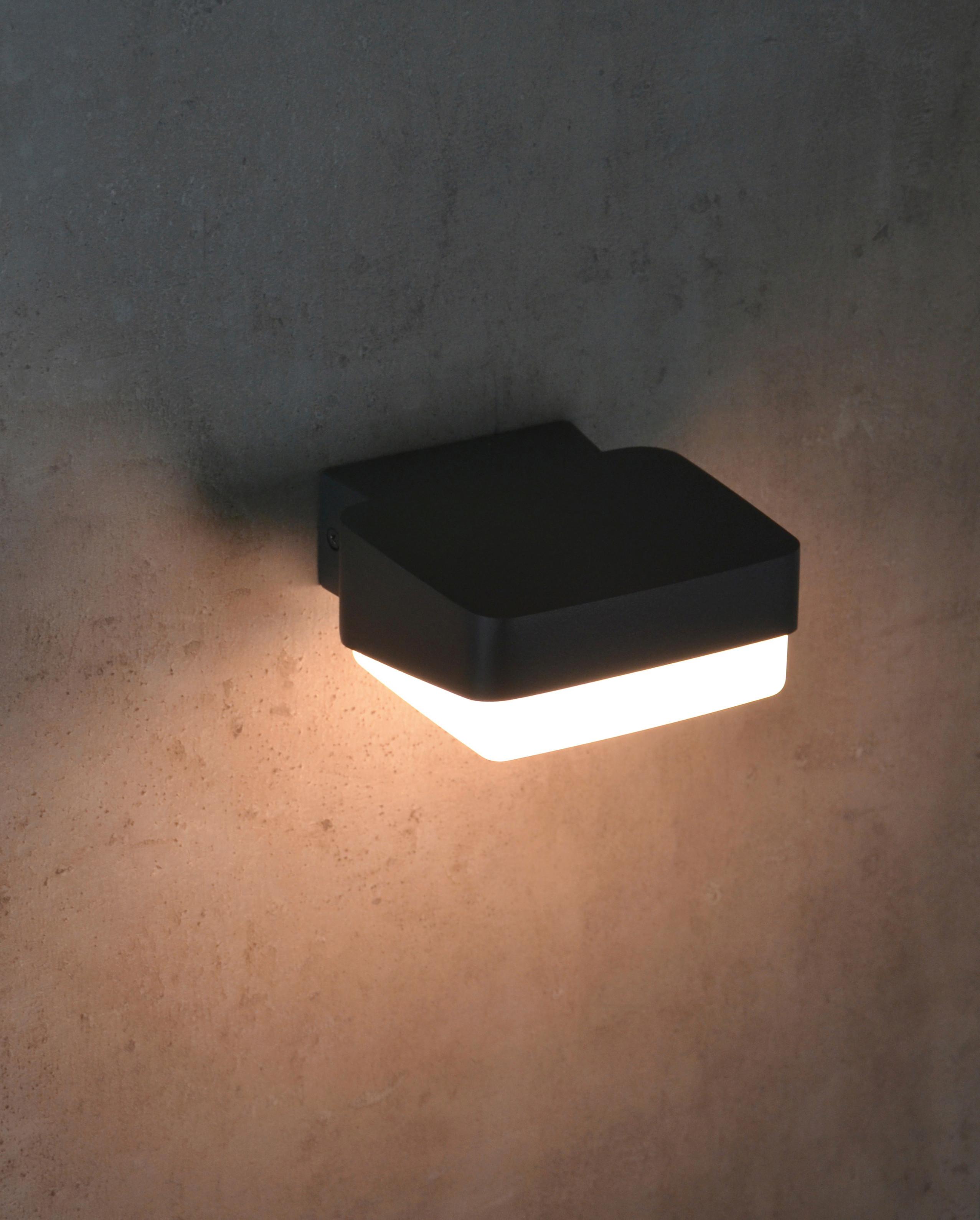 Außenwandleuchte 2527501071696 Loggia - Anthrazit, Design, Metall (5/12,5/13,6cm)