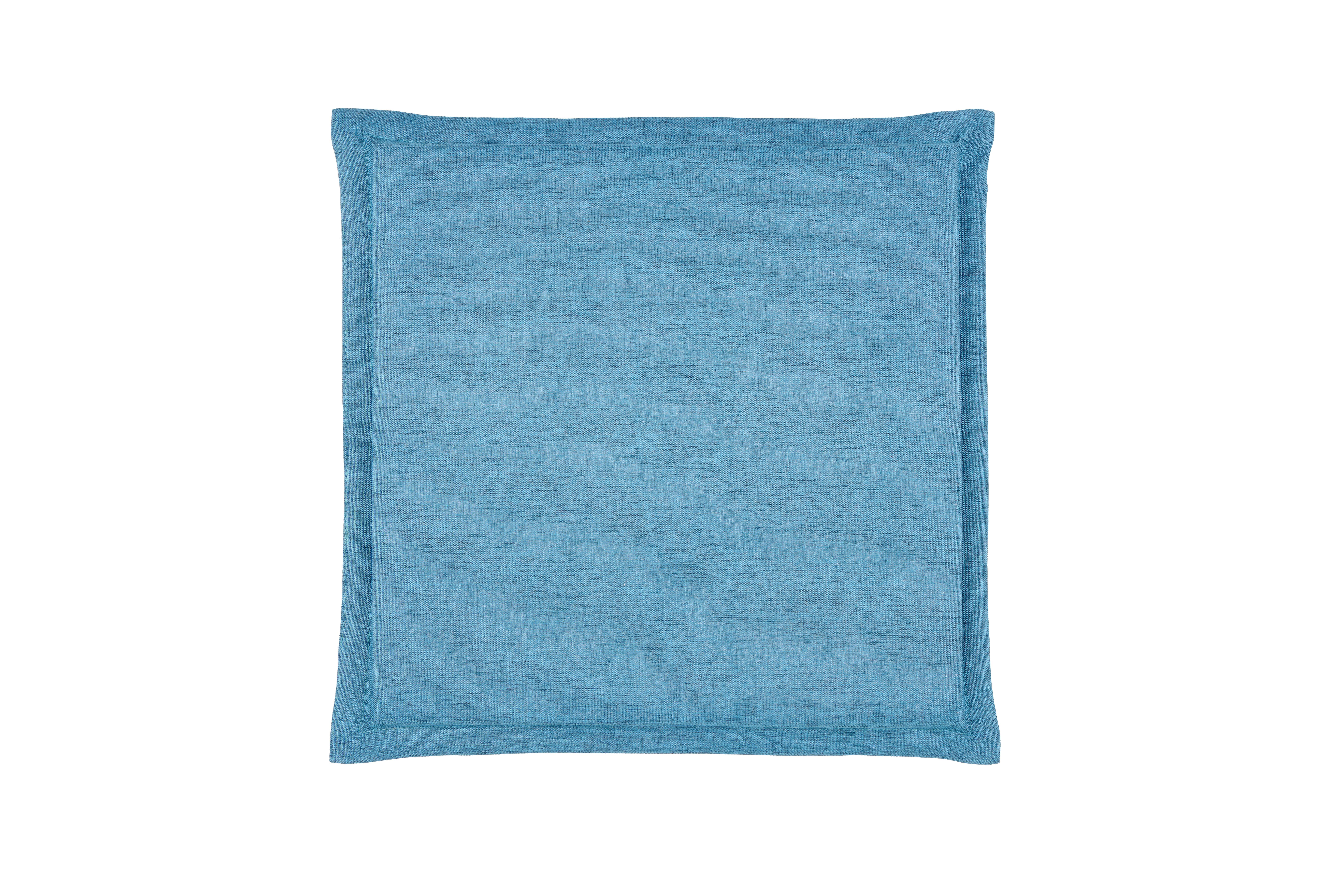 Gartensitzkissen Barcelona - Blau, MODERN, Textil (40/40/2cm) - Luca Bessoni