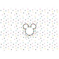 Fototapete Mickey Heads-Up - Multicolor, Trend, Textil (400/280cm)