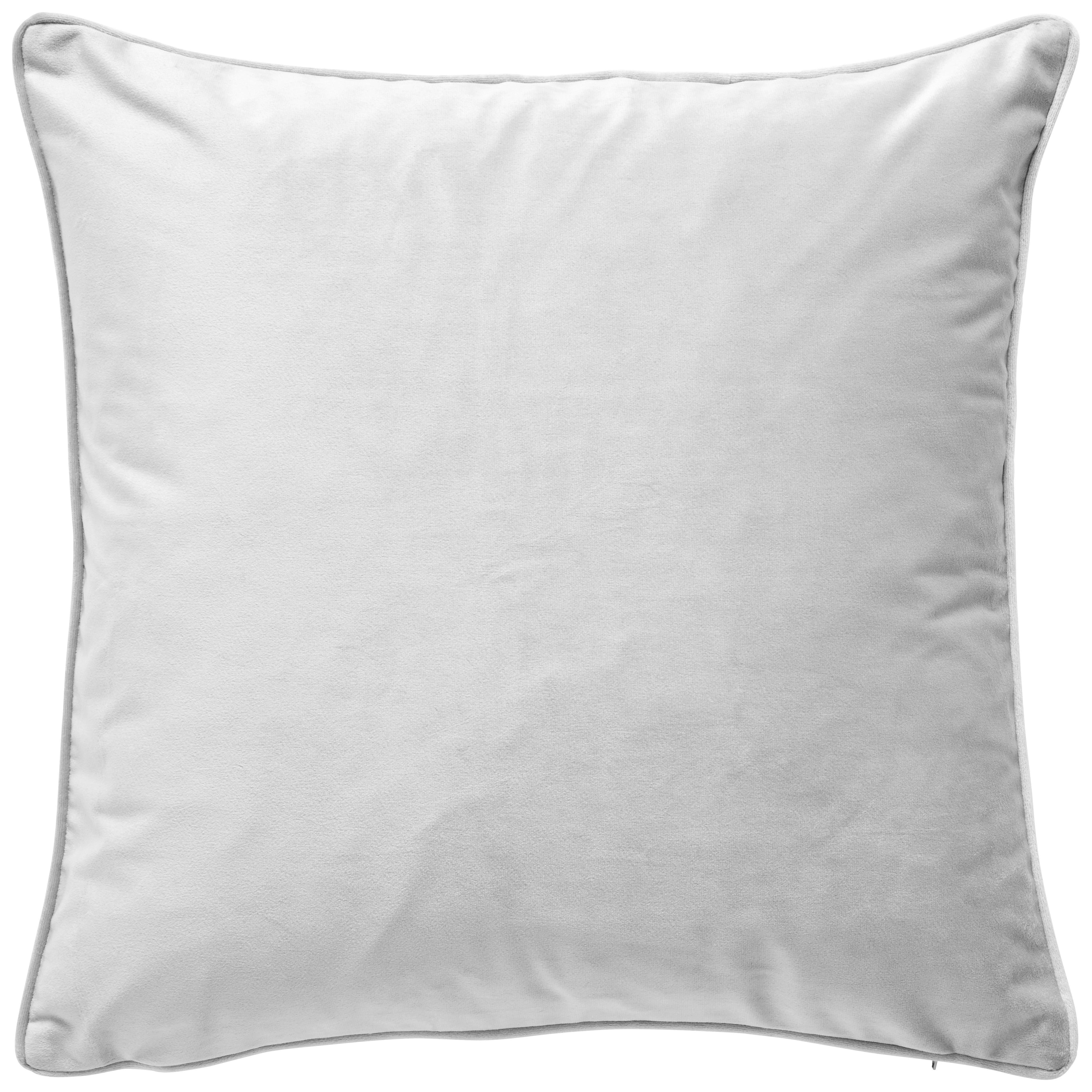 DEKORAČNÍ POLŠTÁŘ VIOLA - barvy stříbra, Konvenční, textil (45/45cm) - Premium Living