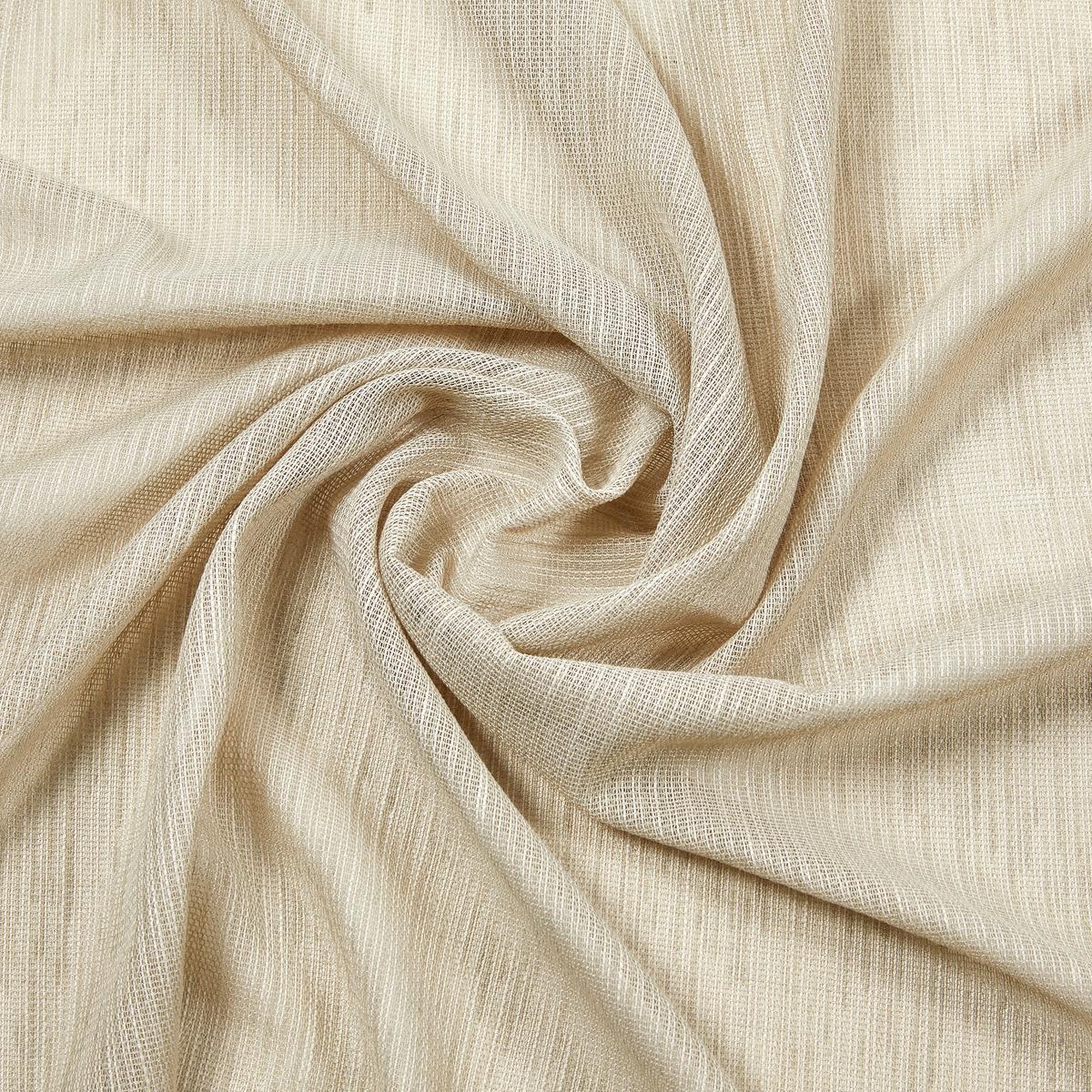 HOTOVÝ ZÁVES Eva, 140/255cm, béžová - béžová, Romantik / Landhaus, textil (140/255cm) - Premium Living