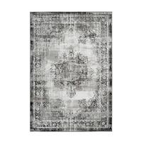 Orientalischer Webteppich Anthrazit 80x150 cm - Anthrazit, Design, Textil (80/150cm) - Kayoom