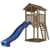 Spielturm Axi Beach Tower - Blau/Braun, KONVENTIONELL, Holz (111/242/349cm) - Ambia Garden