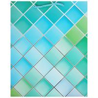 Geschenktasche Modern Caro XL - Basics (31/42/12cm)