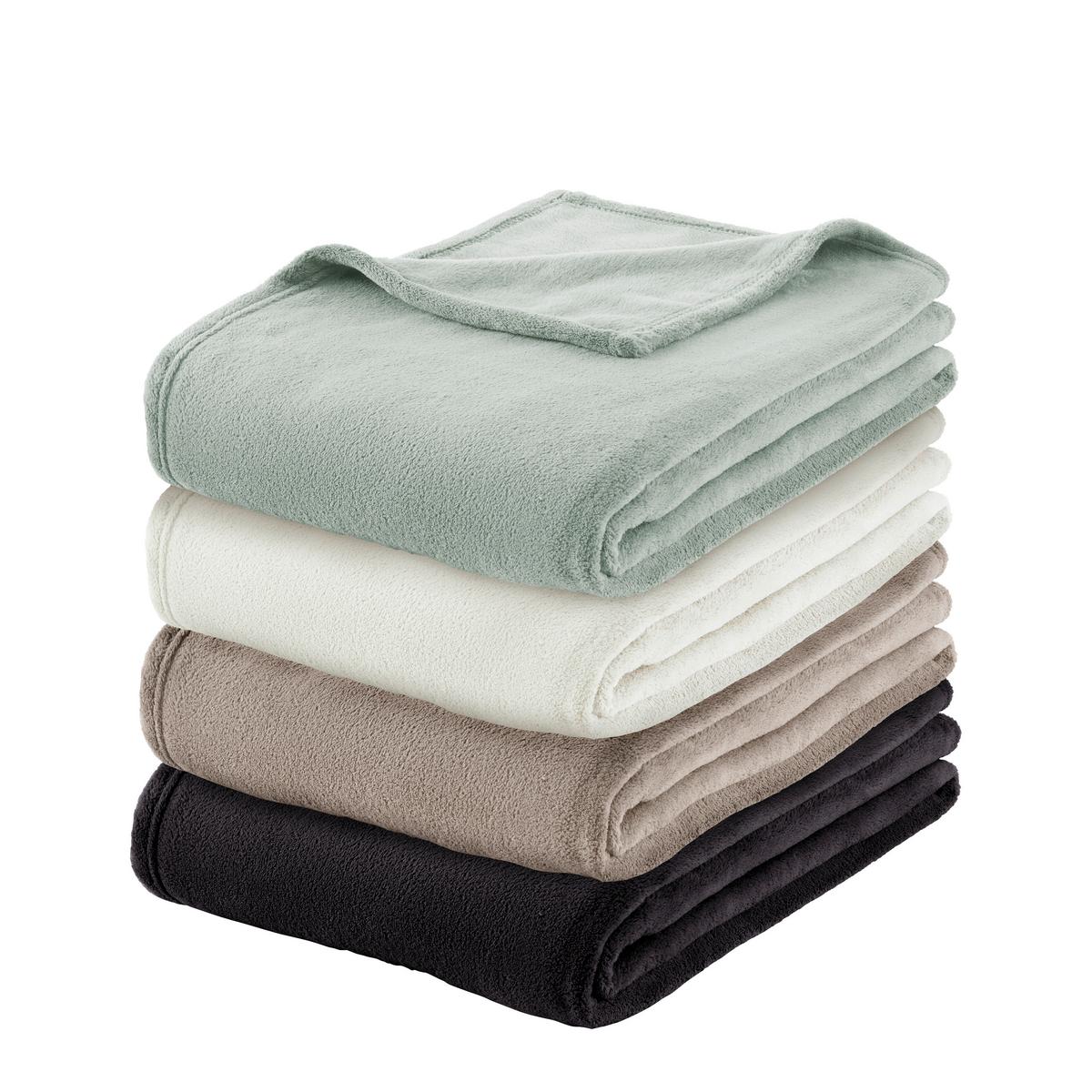 Mäkká deka Kuschelix, 140/200cm, zelená - šalviovozelená, textil (140/200cm) - Modern Living