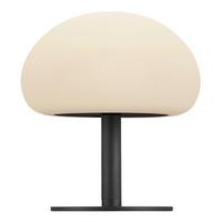 Akku-Tischleuchte Sponge Weiß Schwarz D: 20 cm - Schwarz/Weiß, Design, Kunststoff/Metall (20/21cm) - Nordlux