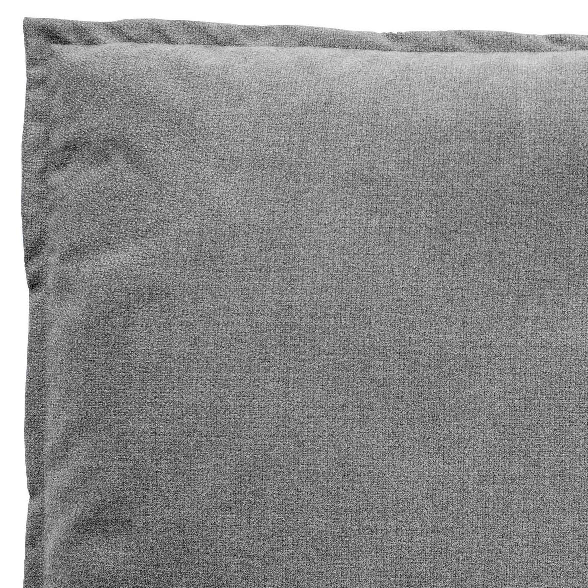 Sitzsack B52 Xl Grau Indoor, Rechteckig, Styropor-Füllung - Grau, MODERN, Textil (130/40/170cm) - Ondega
