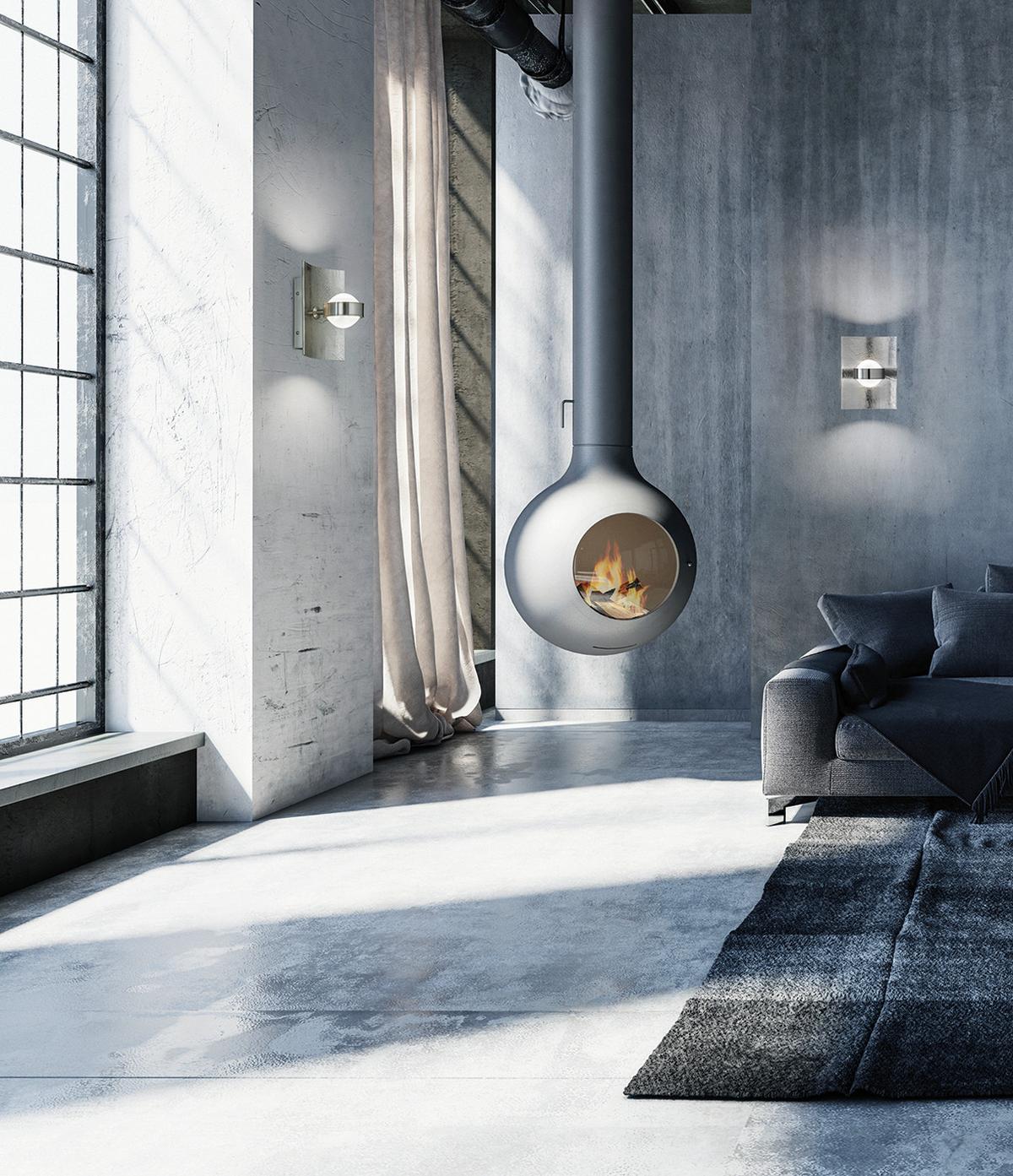 LED-Wandleuchte 30285 Bondy - Nickelfarben, Design, Metall (21/16/16,5cm) - Fischer & Honsel