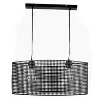 Hängeleuchte 4970/S - Schwarz, Design, Metall (60/27/90cm)