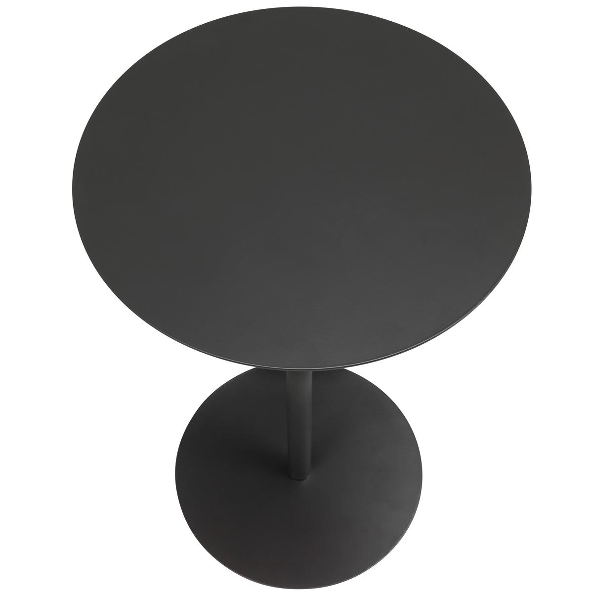 ODKLÁDACÍ STOLEK ROD - tmavě šedá, Moderní, kov (35/35/53cm) - Mömax