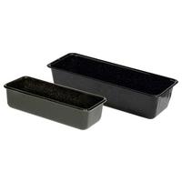 Riess Kastenform Profibäcker 2-teilig - Schwarz, KONVENTIONELL, Metall (44,20/34,50/19cm) - Riess