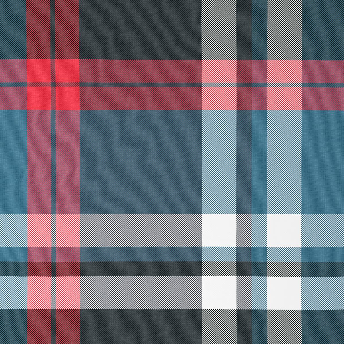 BETTWÄSCHE KOPENHAGEN - Blau/Rot, MODERN, Textil - Luca Bessoni