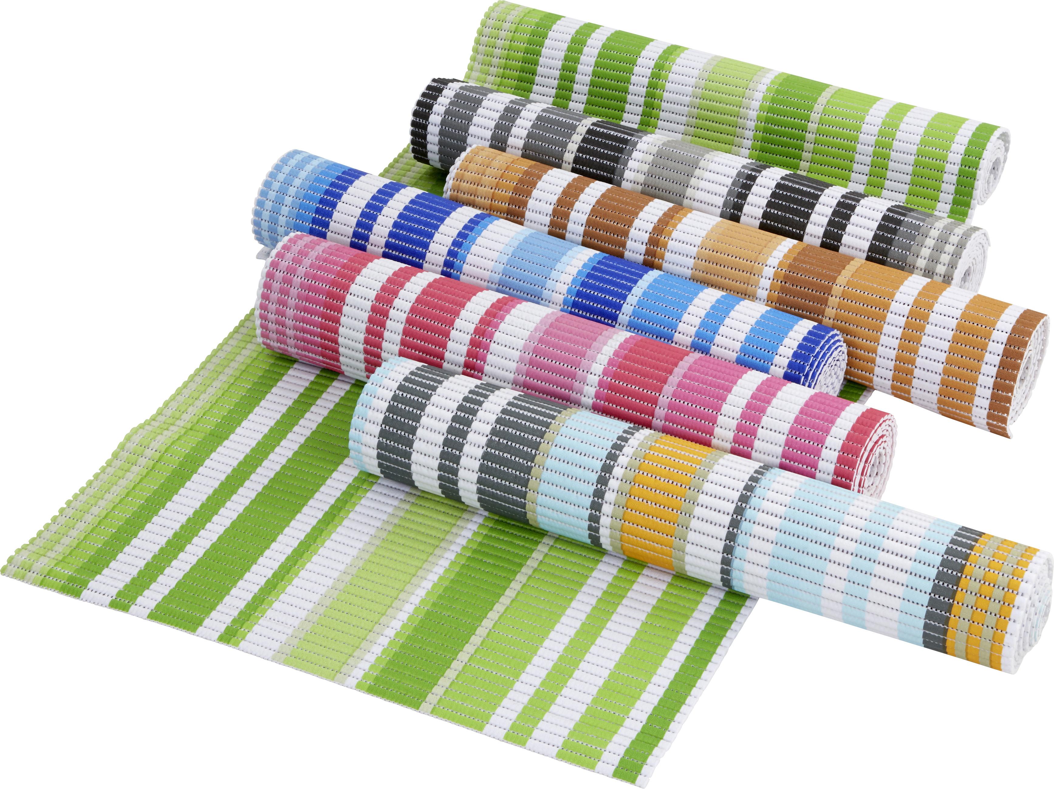 Antirutschmatte Davida 65x180 cm Pvc Zuschneidbar - Blau/Pink, KONVENTIONELL, Textil (65/180cm) - Ondega
