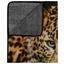 Kuscheldecke Leopard - Sandfarben/Schwarz, Textil (130/160cm) Kuscheldecke Leopard - Sandfarben/Schwarz, Textil (130/160cm)