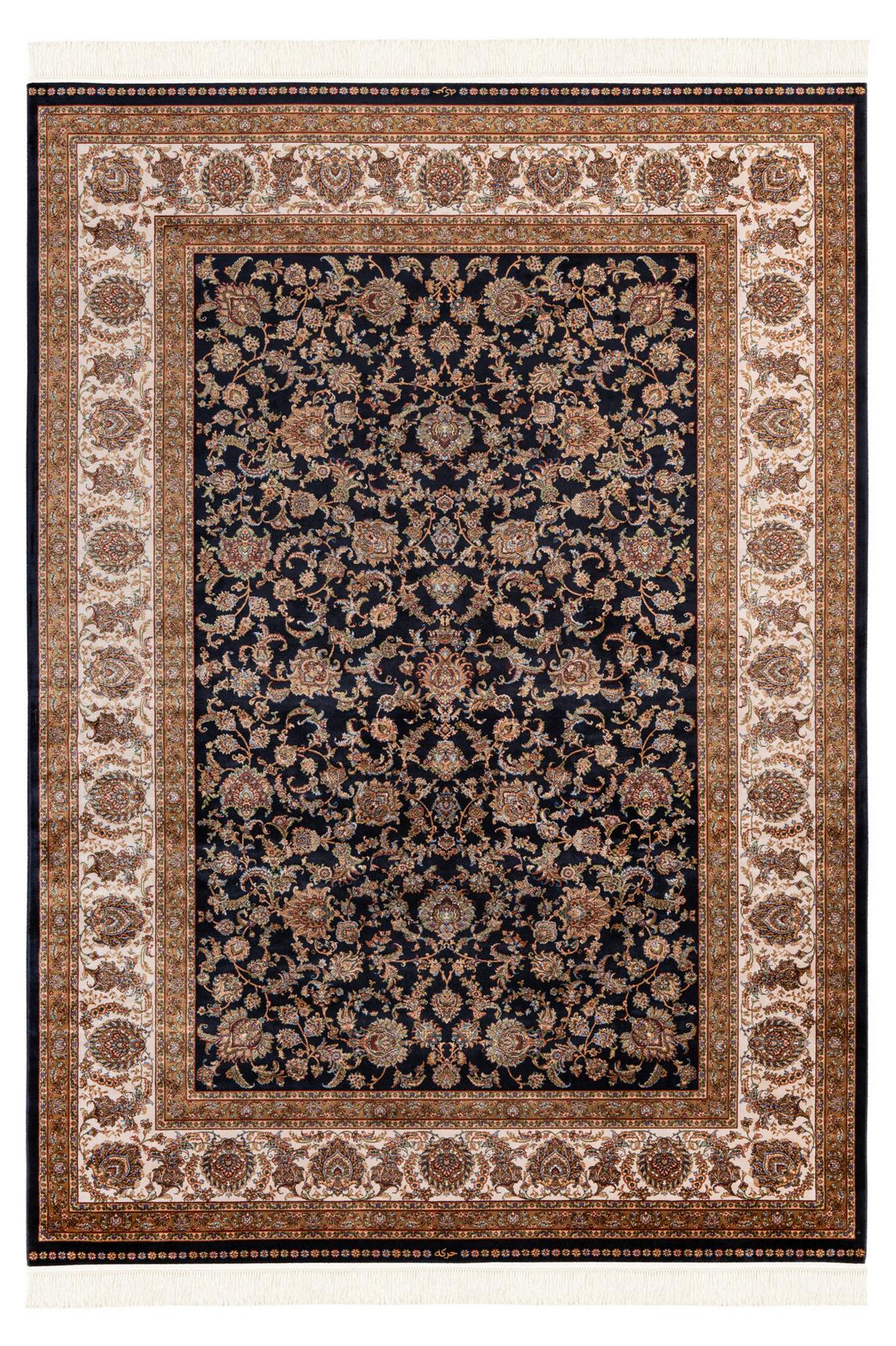 Webteppich My Babylon Of Obsession - Blau/Hellbraun, Design, Textil (80/150cm) - Obsession