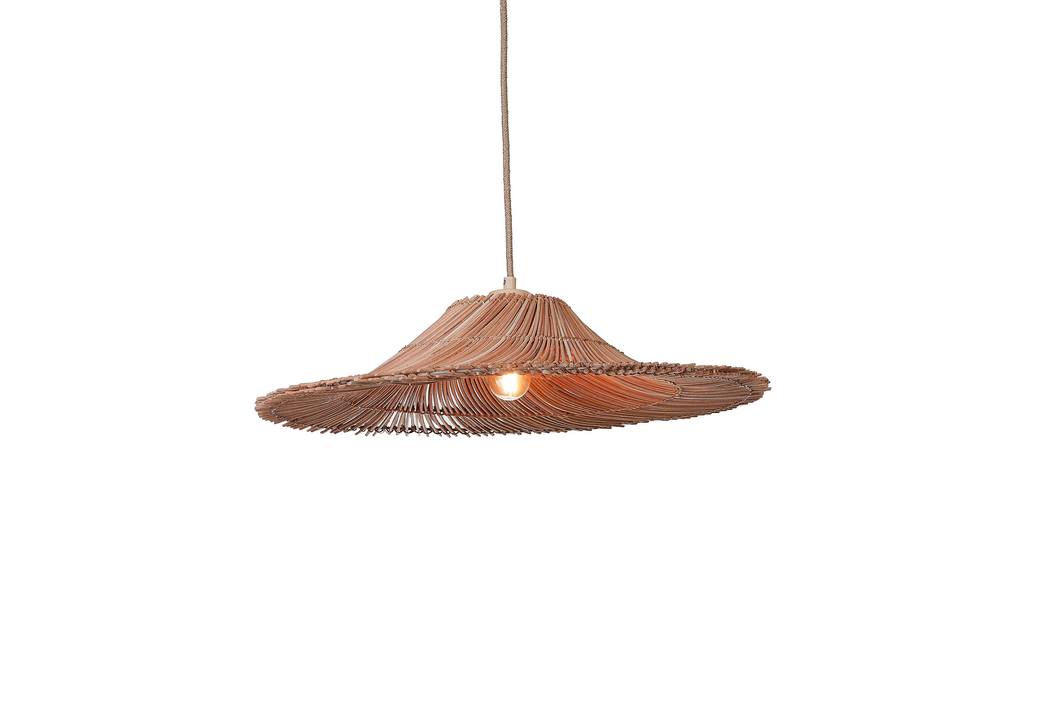HÄNGELEUCHTE CANCUN - Naturfarben, Basics, Holz (53/11cm) - Good & Mojo