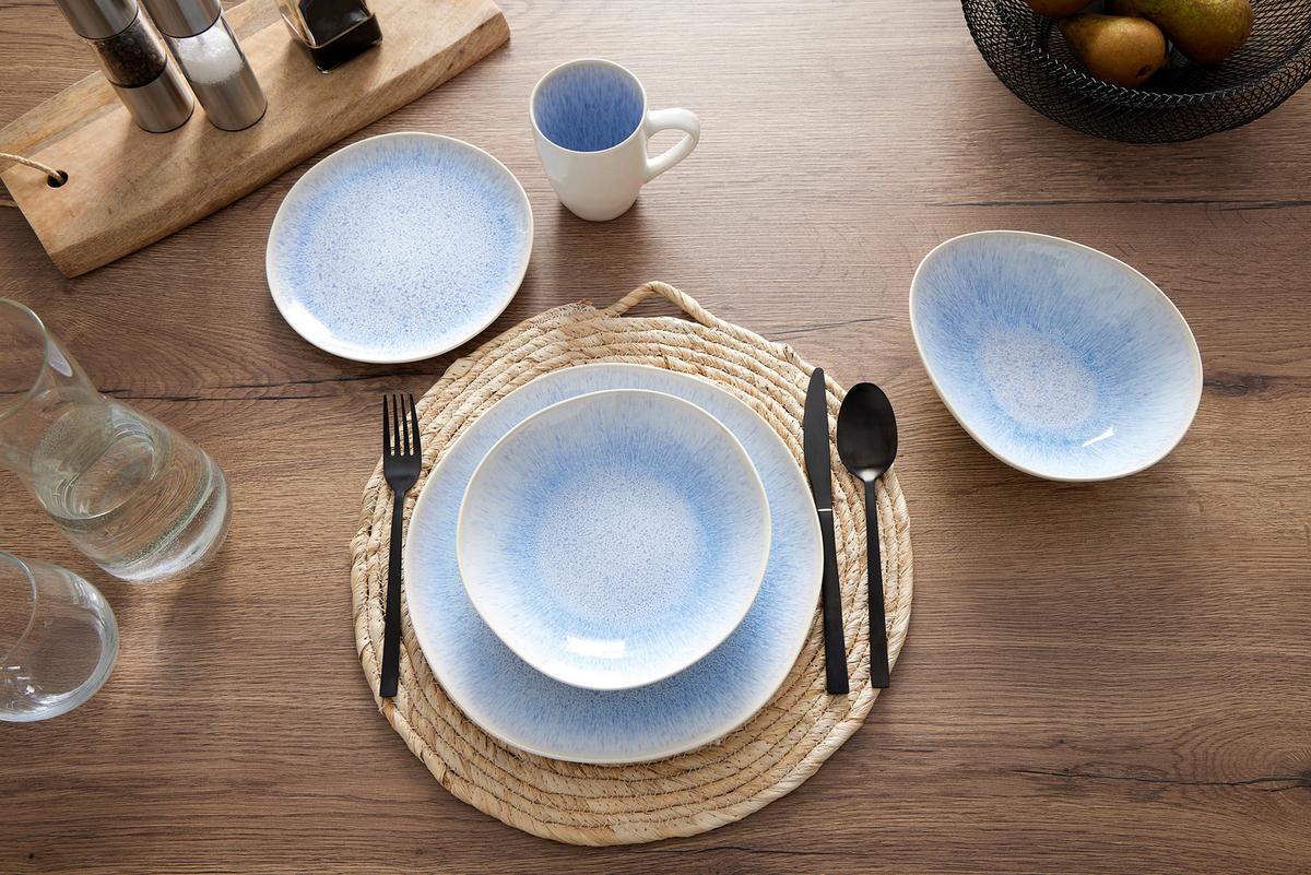Suppenteller Emma - Blau, LIFESTYLE, Keramik (20cm) - James Wood