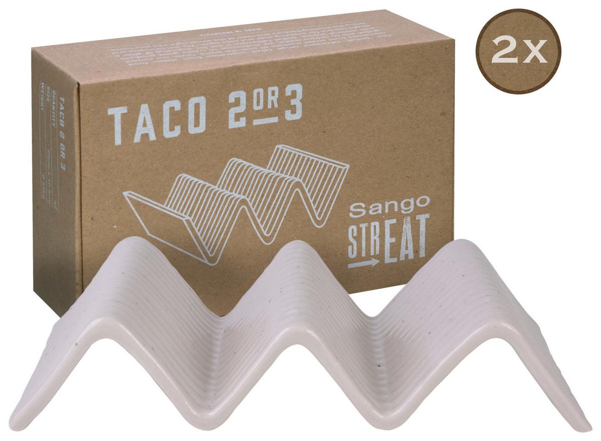 Servierschalenset Steinzeug, Street BxH: 22x11 cm, 2--Teilig. - Creme, Basics, Keramik (22/10,5cm) - Creatable