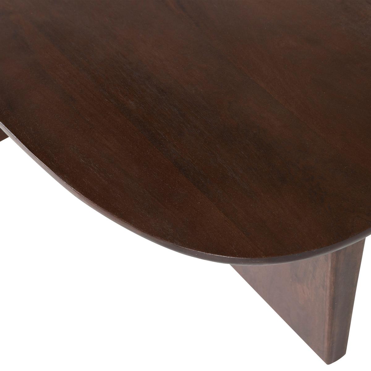 Couchtisch Seam Walnussfarben B: 110 cm - Walnussfarben, Design, Holz (110/60/40cm) - Livetastic