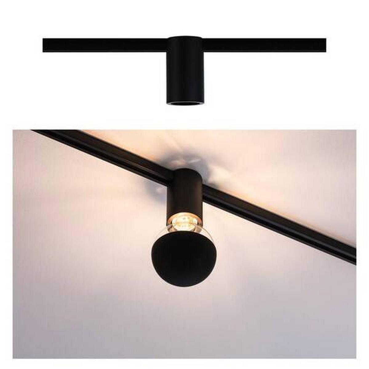 Schienensystem Urail Strahler 94975 Schwarzer Spot - Design (5,5/9,6cm) - Paulmann