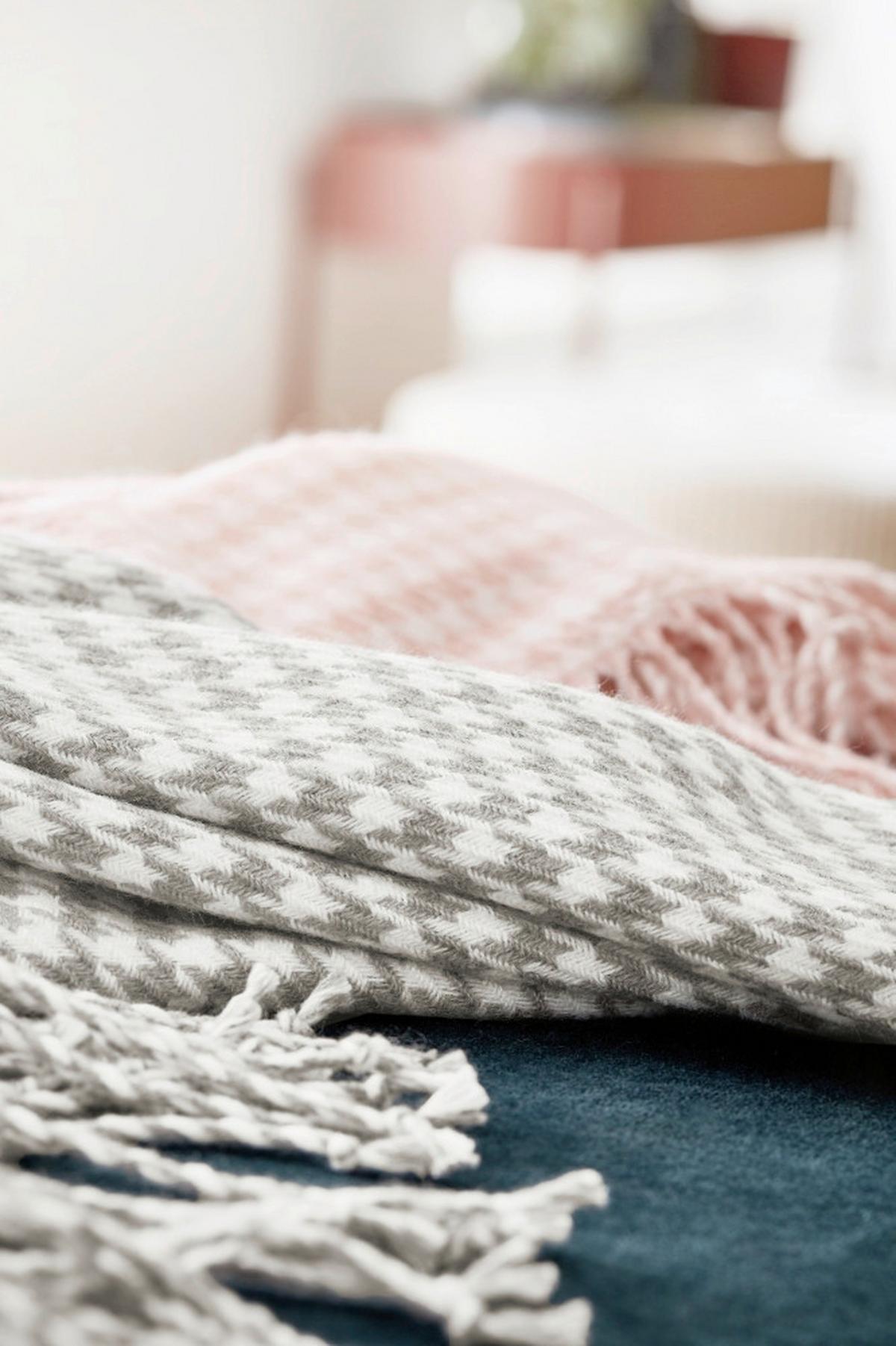 Deka S. Oliver 130x170 cm - šedá/bílá, Moderní, textil (130/170cm) - S. Oliver