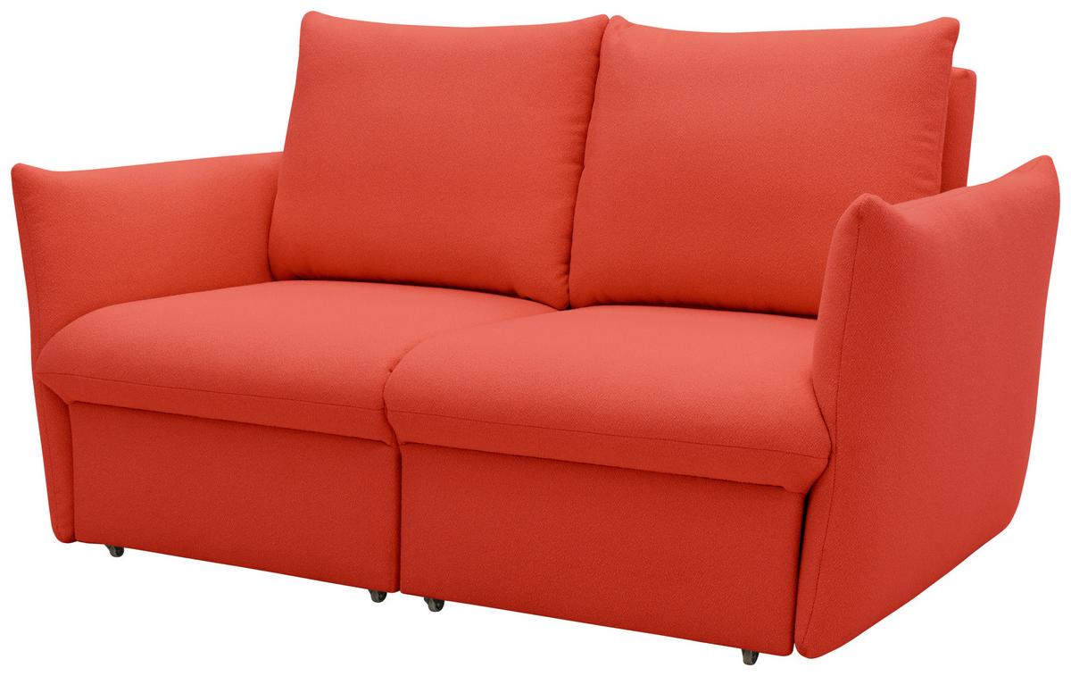 2-Sitzer-Sofa Looks Orange B: 180 cm - Orange, Design, Textil (180/100/97cm) - LOOKS by W.Joop