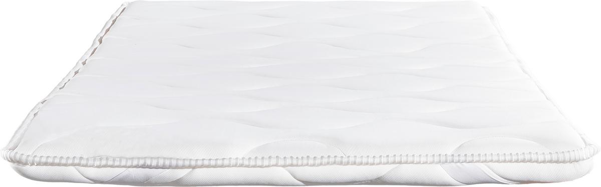Topper Dream Sync 60x120 cm Schaumstoffkern - Weiß, Basics, Textil (60/120cm) - Livetastic