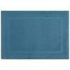 KÚPEĽŇOVÁ PREDLOŽKA Melanie, 50/70cm, petrolejová - petrolejová, textil (50/70cm) - Modern Living