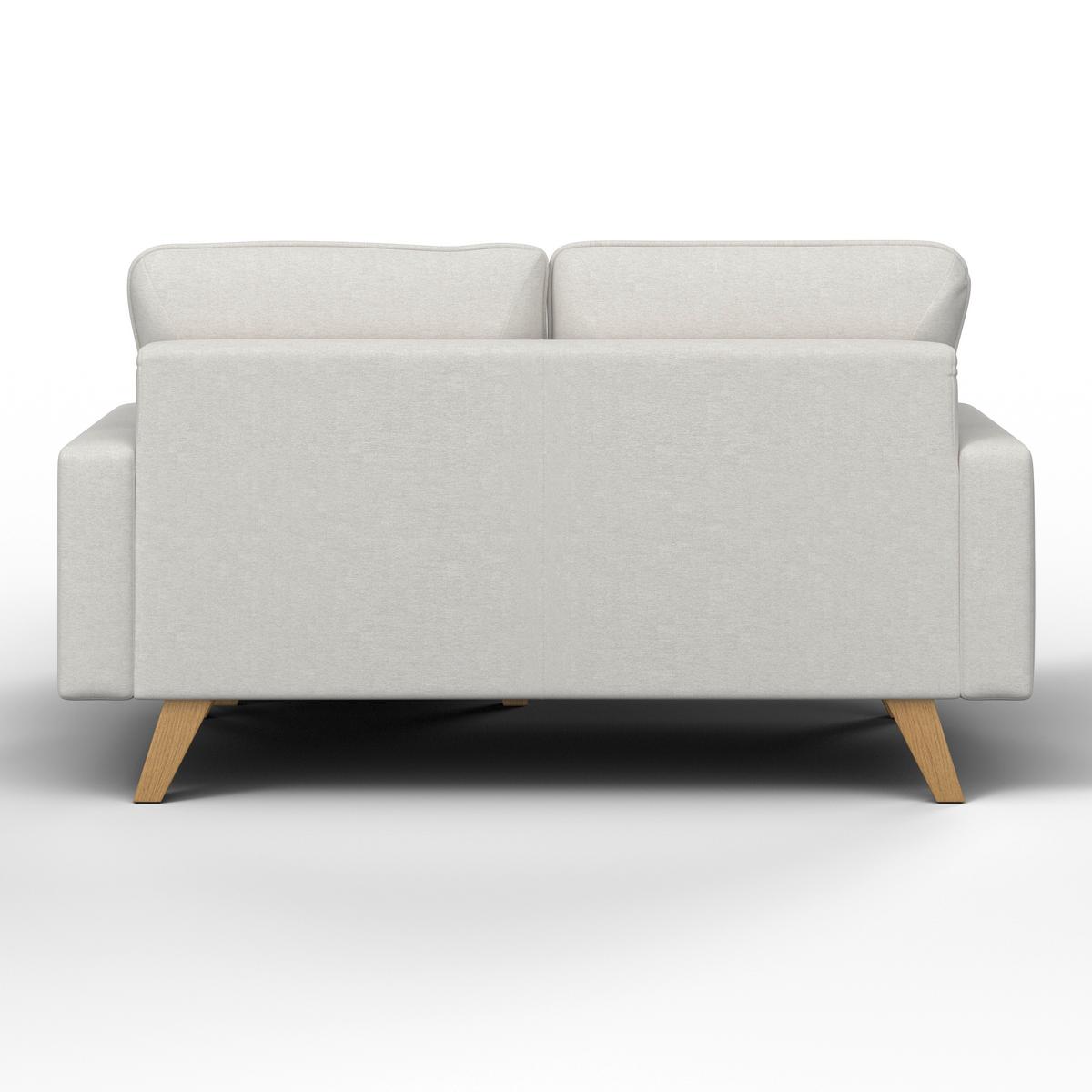 Sedací souprava ILLA, světle šedá - světle šedá/přírodní barvy, Moderní, dřevo/textil (154/84/86cm) - Bessagi Home
