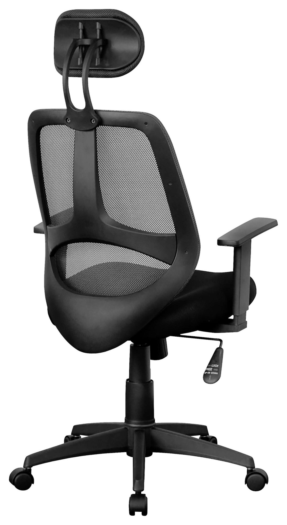 Otočná stolička čierna - Modern (61/127/57cm) - MID.YOU