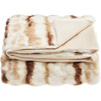 Felldecke Aksel - Beige/Braun, ROMANTIK / LANDHAUS, Textil (150/200cm) - James Wood