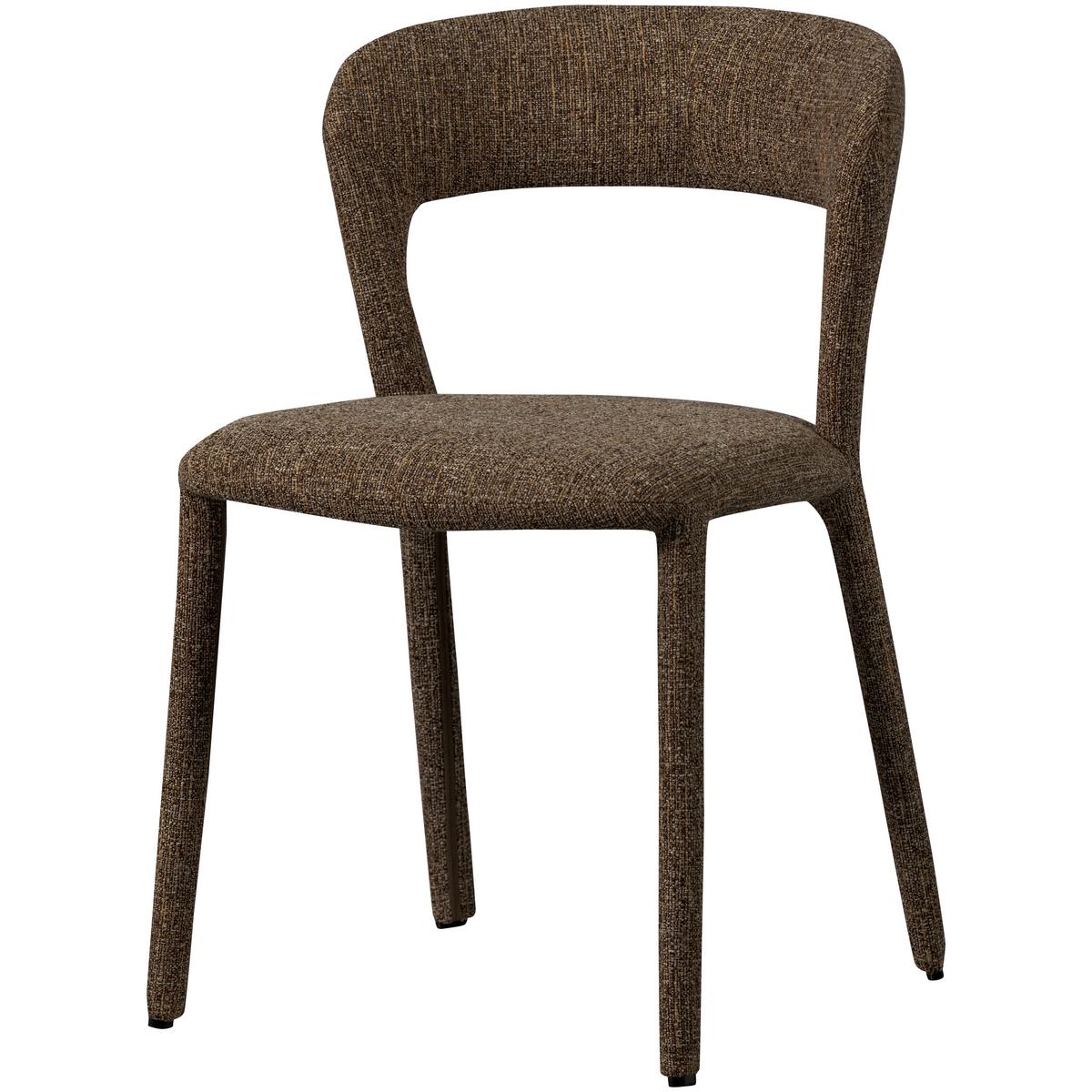 Stuhl-Set Noble Braun B: 51cm - Braun, MODERN, Textil (51/76/56cm) - Livetastic
