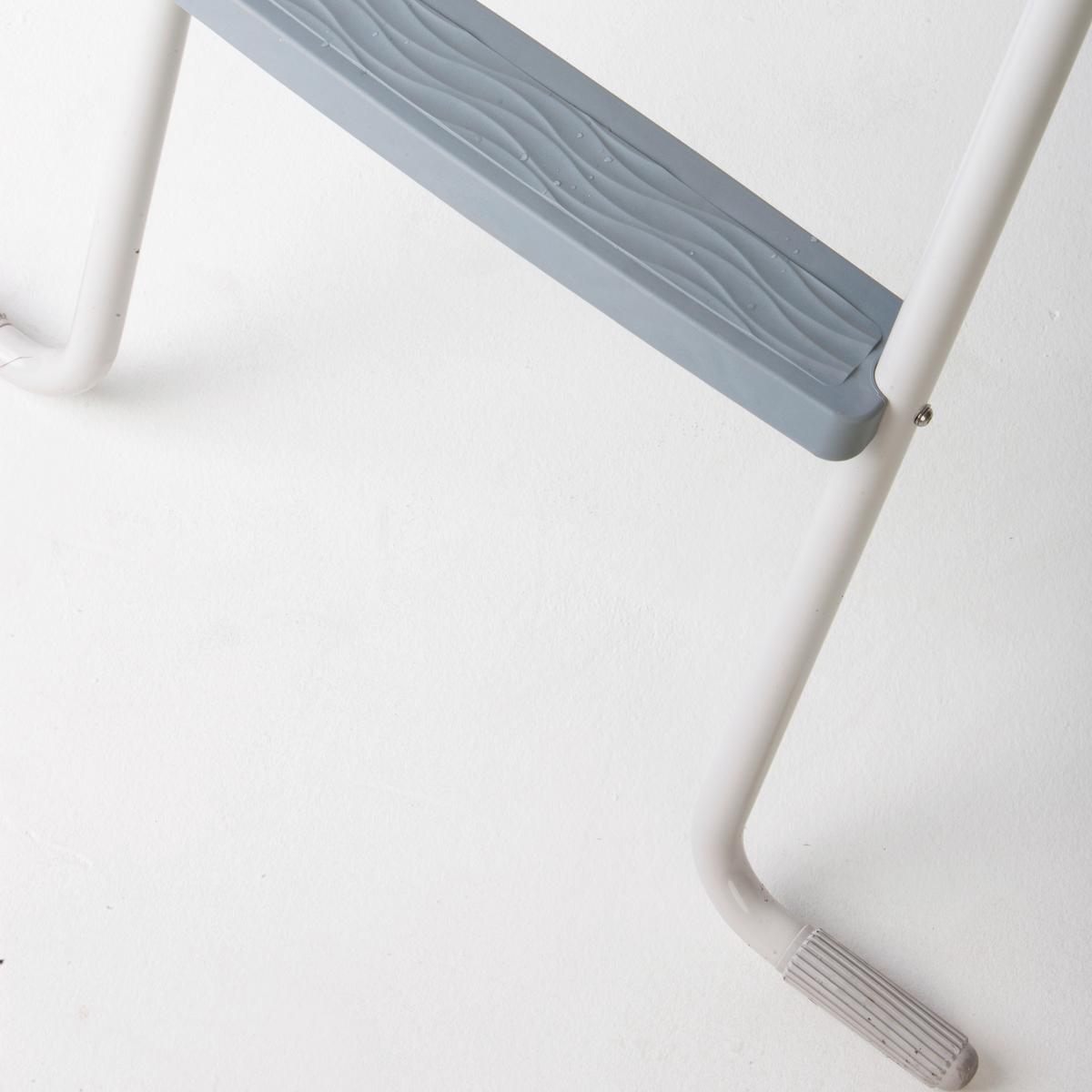 Poolleiter Leiter - Weiß, KONVENTIONELL, Metall (134cm) - Gre