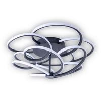 LED-Deckenleuchte 1386822 - Schwarz, Basics, Metall (57 cmcm) - Näve