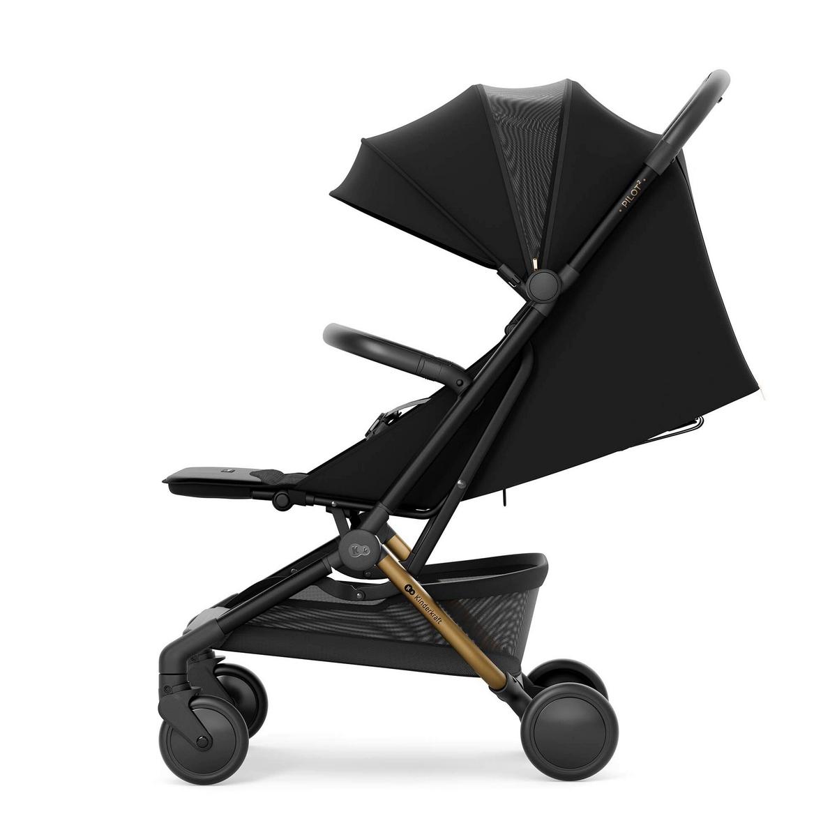 Buggy schwarz PILOT 2 - Schwarz, Basics, Kunststoff/Textil (67/42/101cm) - Kinderkraft
