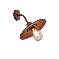 Wandleuchte Brenta 1-flammig 201760124 Brenta - Rostfarben, Natur, Metall (30/32cm) - Trio Leuchten