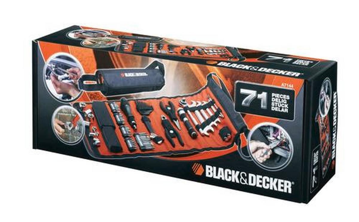 Werkzeugset Mechaniker-set 72--Teilig., Faltbare Tasche - Basics, Kunststoff (32,7/12,2/8,2cm)
