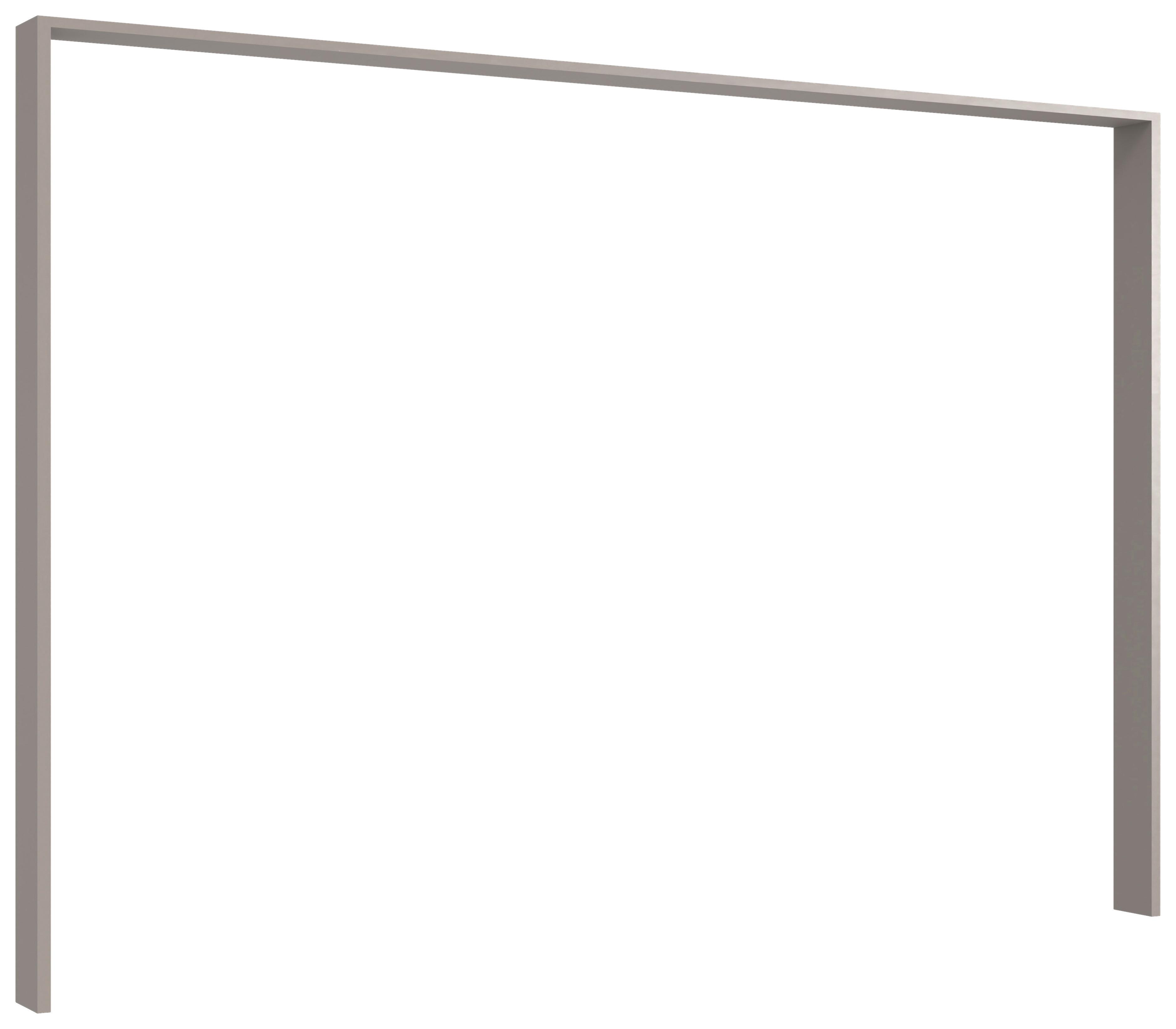 Passepartoutrahmen Saigon greige, für B: 270 cm - Greige, MODERN, Holzwerkstoff (273/213/12cm) - P & B