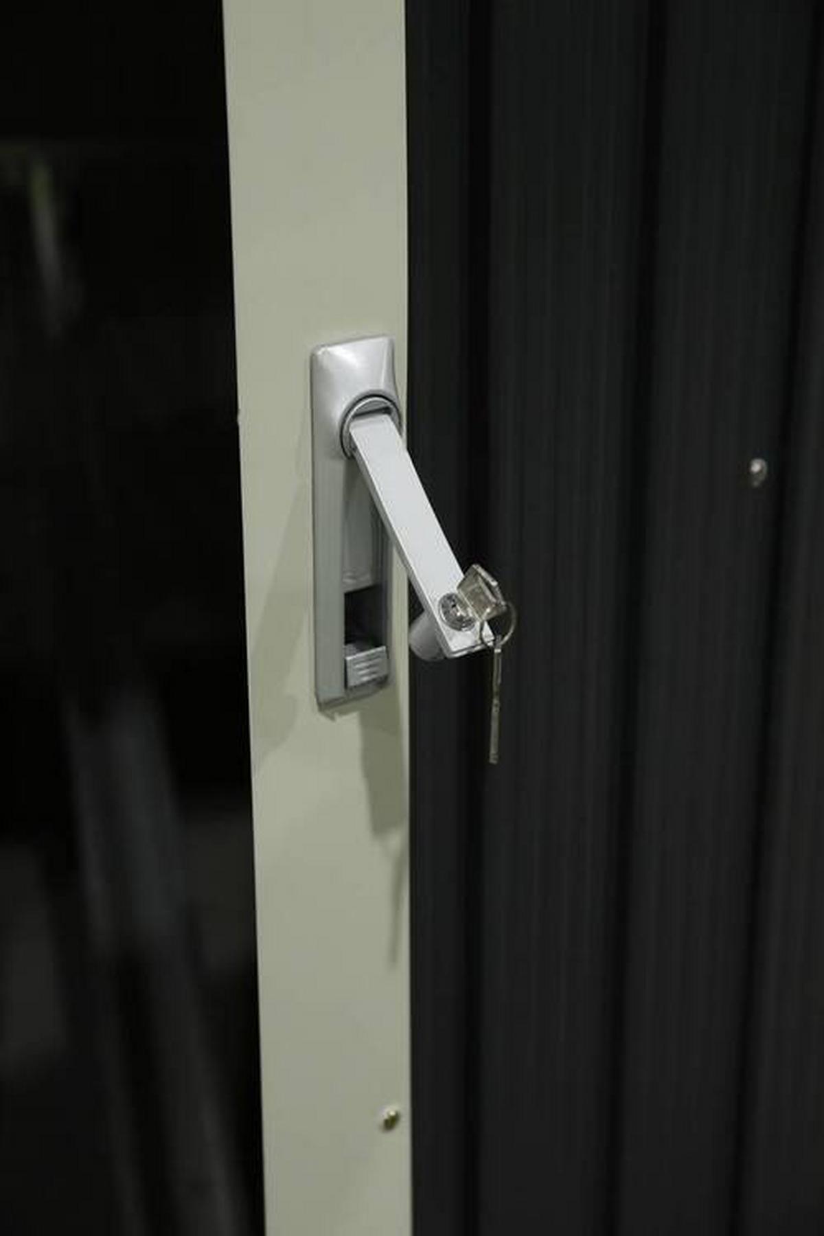 Fahrradgarage Fahrradgarage Und Aufbew. Box - Anthrazit, Basics, Metall (203/158/200cm)