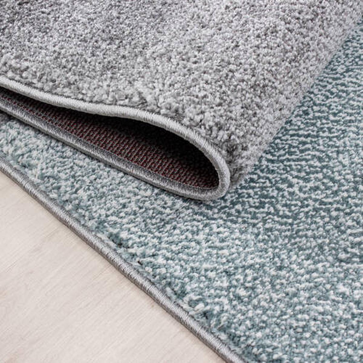 Webteppich Lucca - Blau, Trend, Textil (240/340cm) - Novel