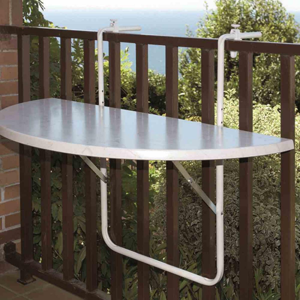 Balkonhängetisch 628320 - Basics (50/100/20cm) - Gardenson