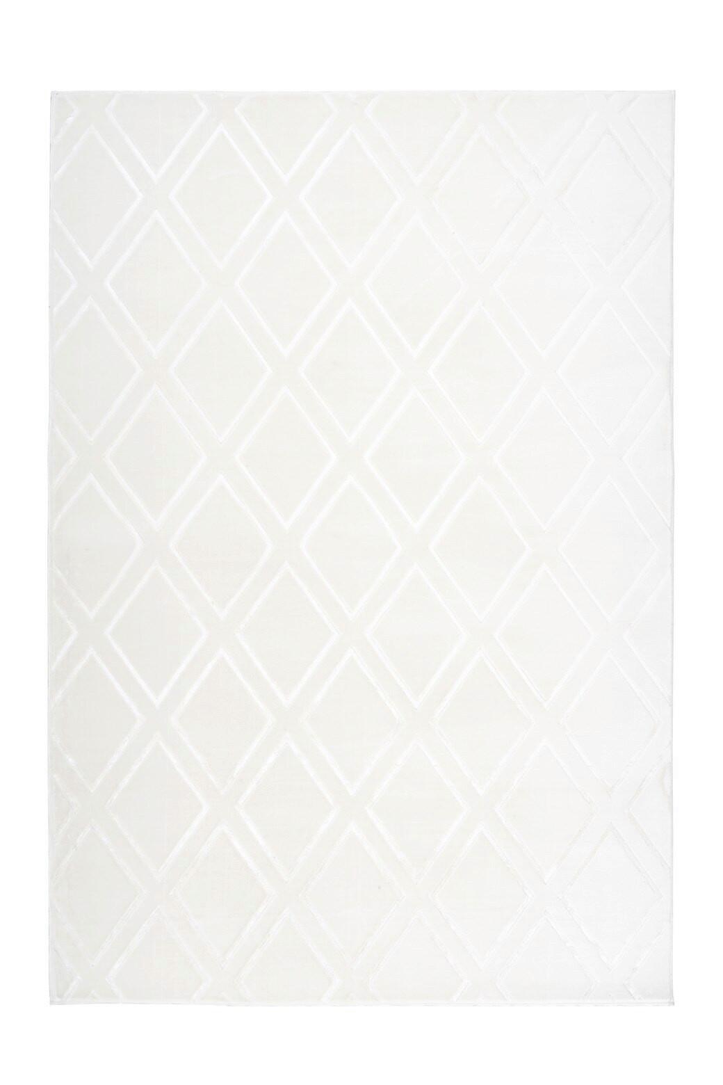 Läufer Weiß, ca. 80x150 cm - Weiß, KONVENTIONELL, Textil (80/150cm) - Kayoom