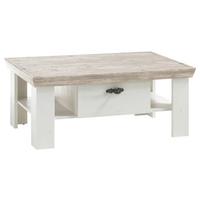 Couchtisch Florenz Pinienfarben/Hellbraun B:109cm - Hellbraun/Pinienfarben, Design, Holzwerkstoff (109/69/45cm) - MID.YOU