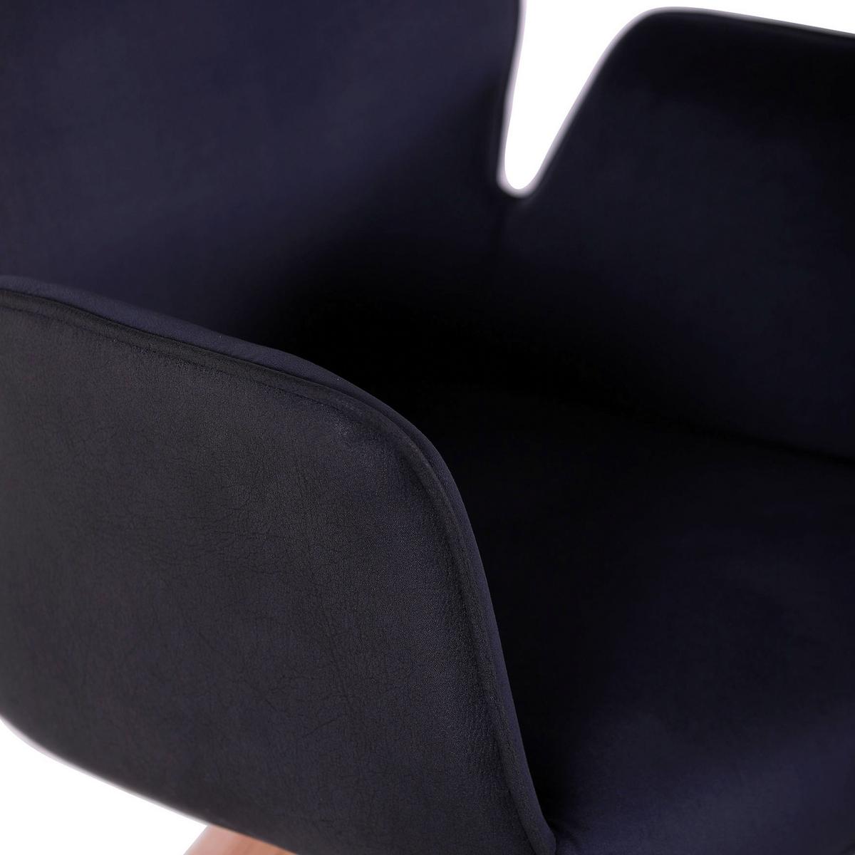 Sessel Tyson - Eichefarben/Dunkelgrau, MODERN, Textil (59/87/63cm) - Livetastic