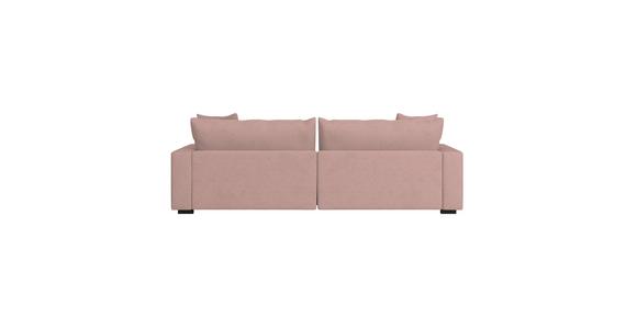 Megasofa Pelle-Megasofa - Wengefarben/Rosa, Trend, Textil (261/124cm) - Luca Bessoni