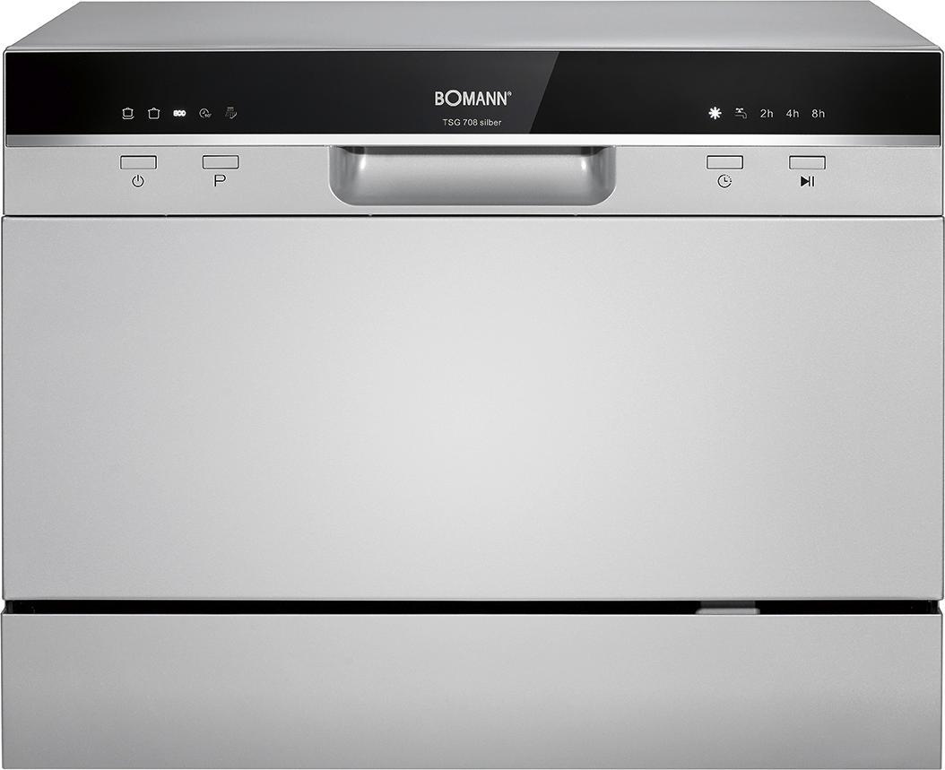 Tischgeschirrspüler Tsg 708 Silber - Silberfarben, Basics, Kunststoff (55/43,8/50cm) - Bomann